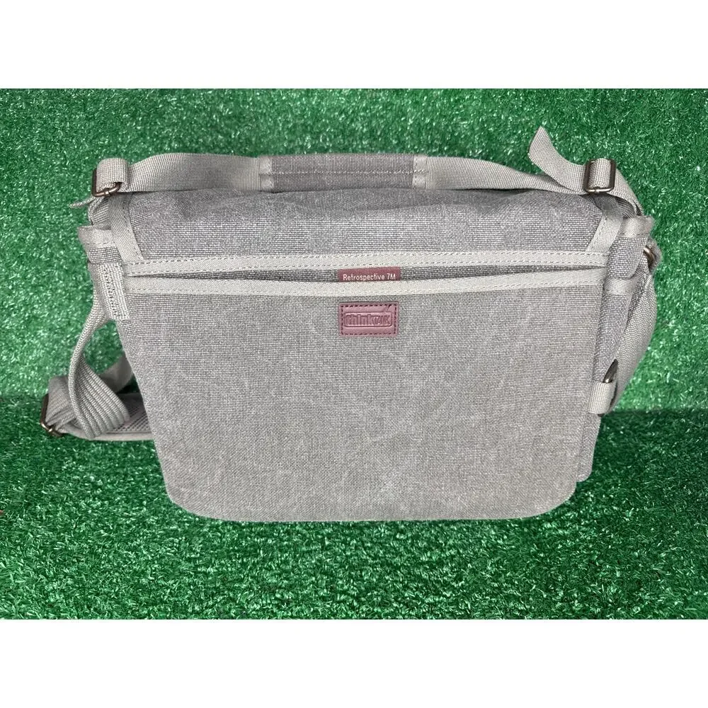 Think Tank Photo Retrospective 7M Canvas Shoulder Camera Bag Pinestone NWOT